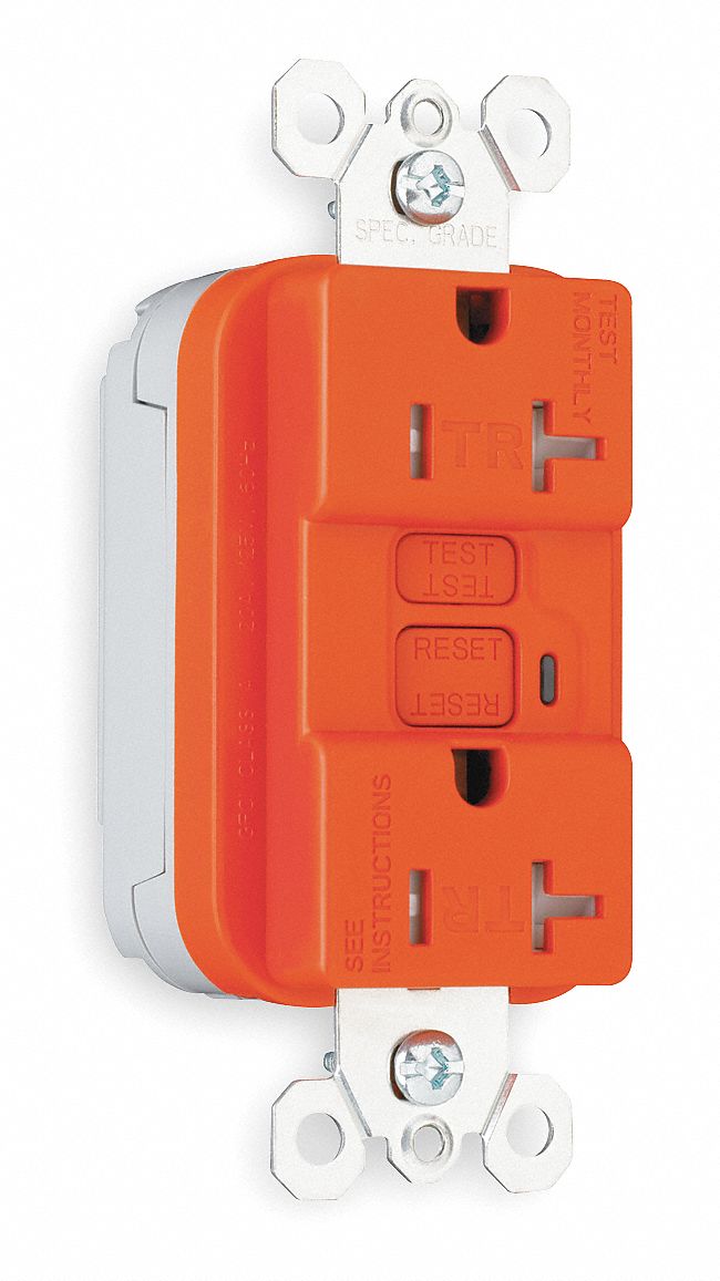 Recptacle, Spec Grade, 20A, Red