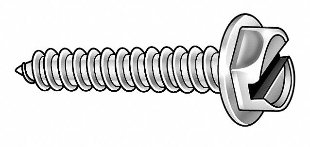 Piercing Screw, #10x1 1/2 In, Pk 108