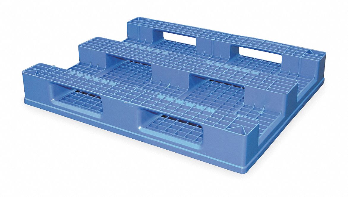 Plastic Pallet Skid Combo, 48L X 40W