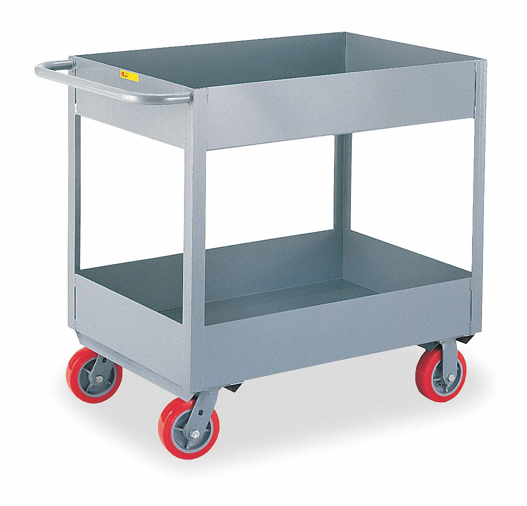 Utility Cart, Steel, 42 Lx24-3/8 W, 1200 lb