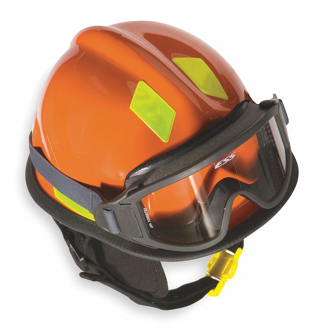 Fire and Rescue Helmet, Orange, Modern