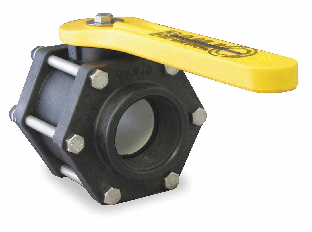 Ball Valve, Bolted, 2 In NPT, 150 PSI
