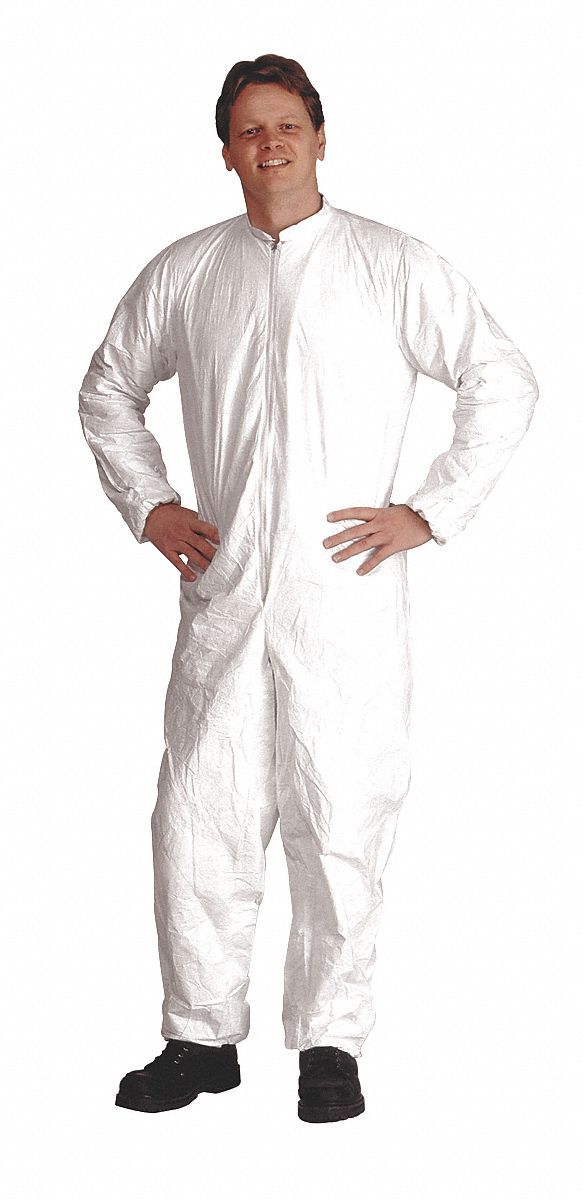 Tyvek(R), Serged, Elastic, 2XL, PK 25, PK 25
