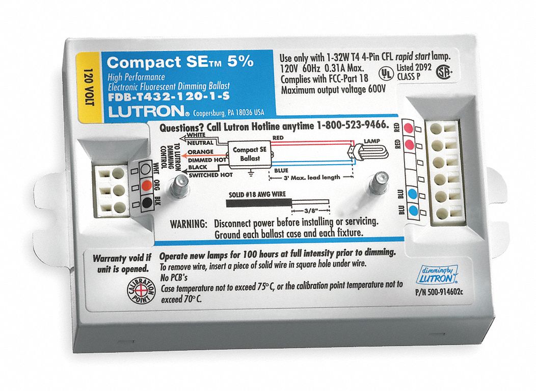 Dimming Ballast, 120VLamp