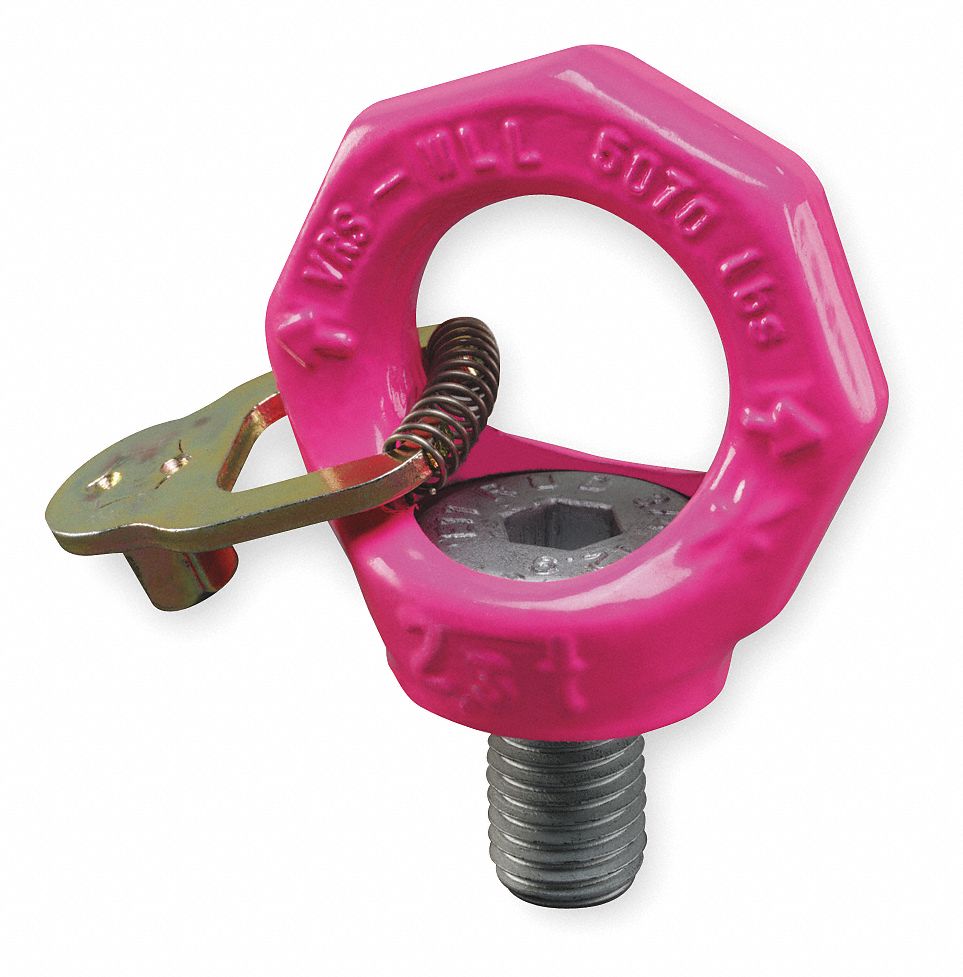 Hoist Ring, 0 Pivot, 9920 lb.Load Cap.