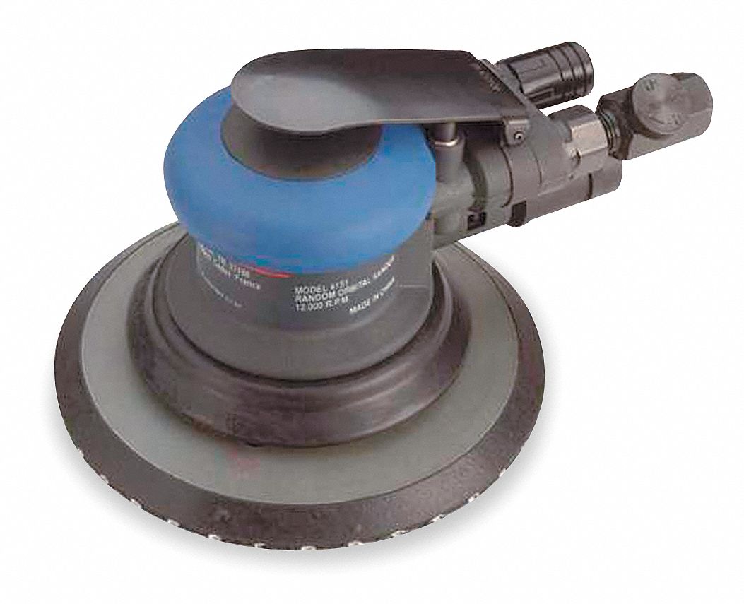 Air Random Orbital Sander, 0.20HP, 5 In.
