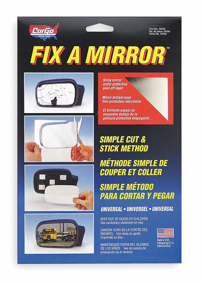 Mirror Repair Kit, Silver