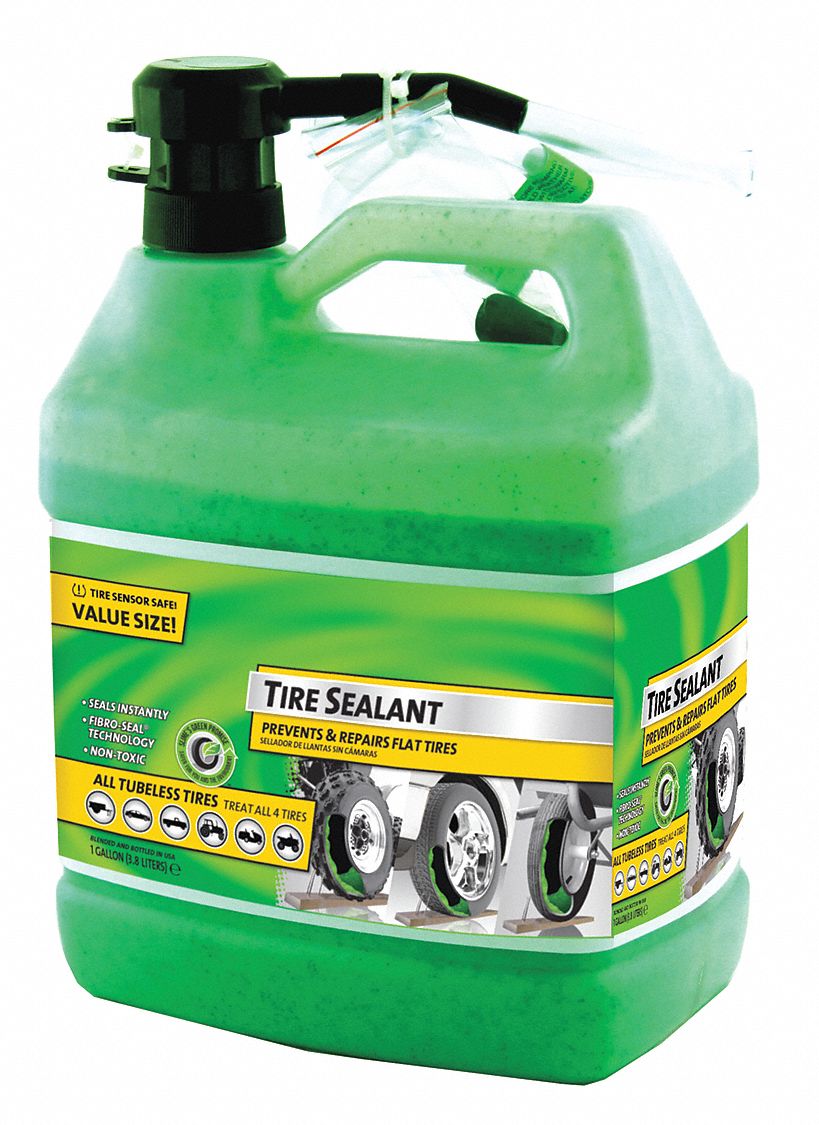 Tire Sealant, Jug with Pump, 1 gal.