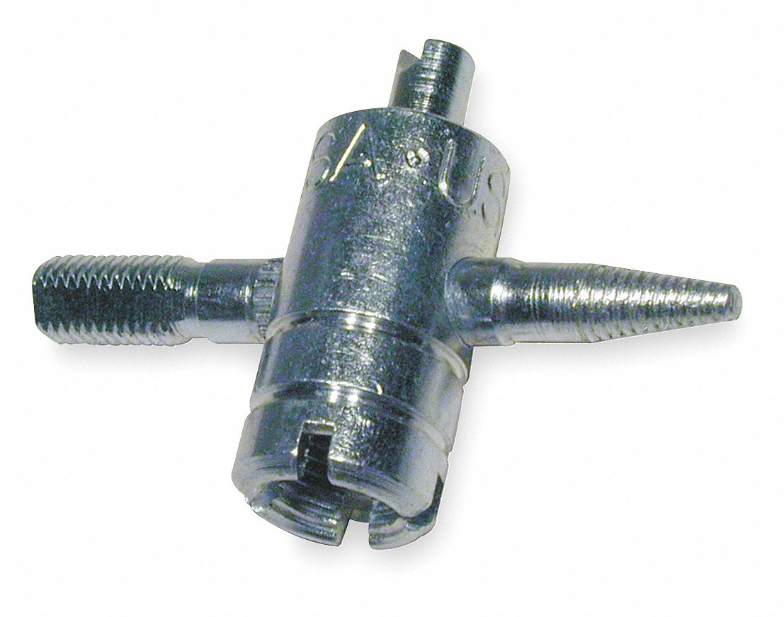 4 Way V Rpr Tool, 0.453 or 0.625 In, Stl