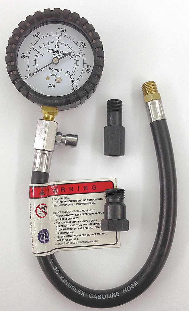 Compression Tester, Engine Cylinder Leak