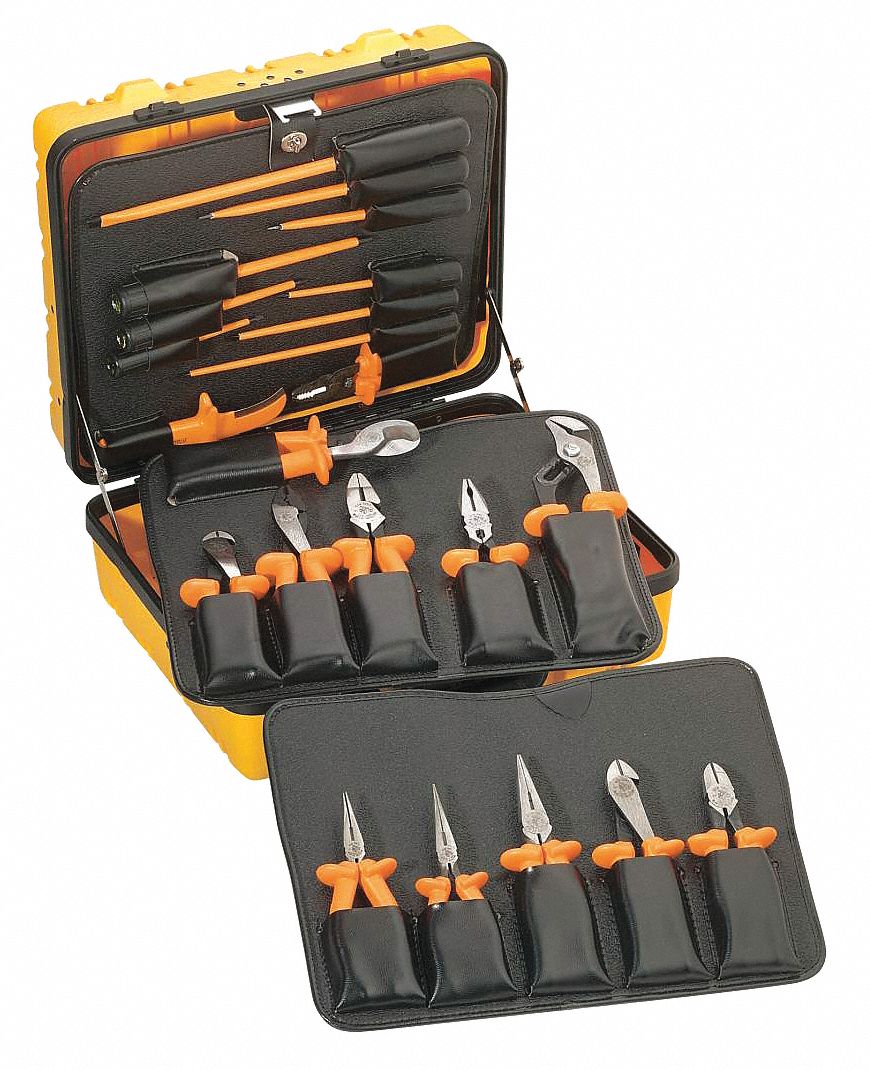 Insulated Tool Set, Hard Case, 22 Pc