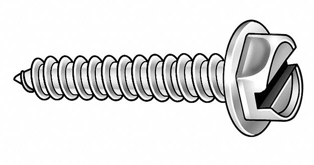 Piercing Screw, #8x1 In, Pk 1045