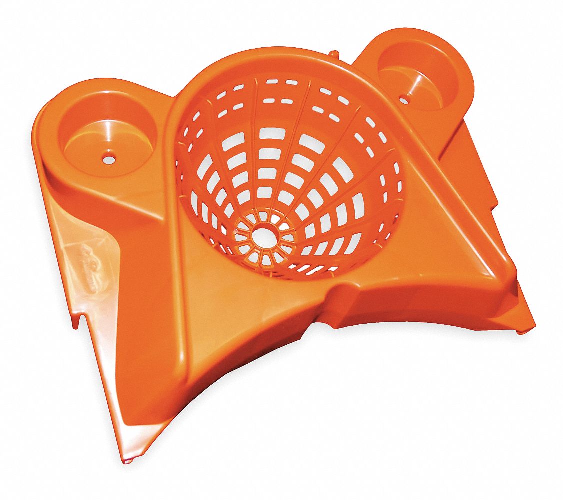 Mop Wringer, Funnel, Orange, Copolymer
