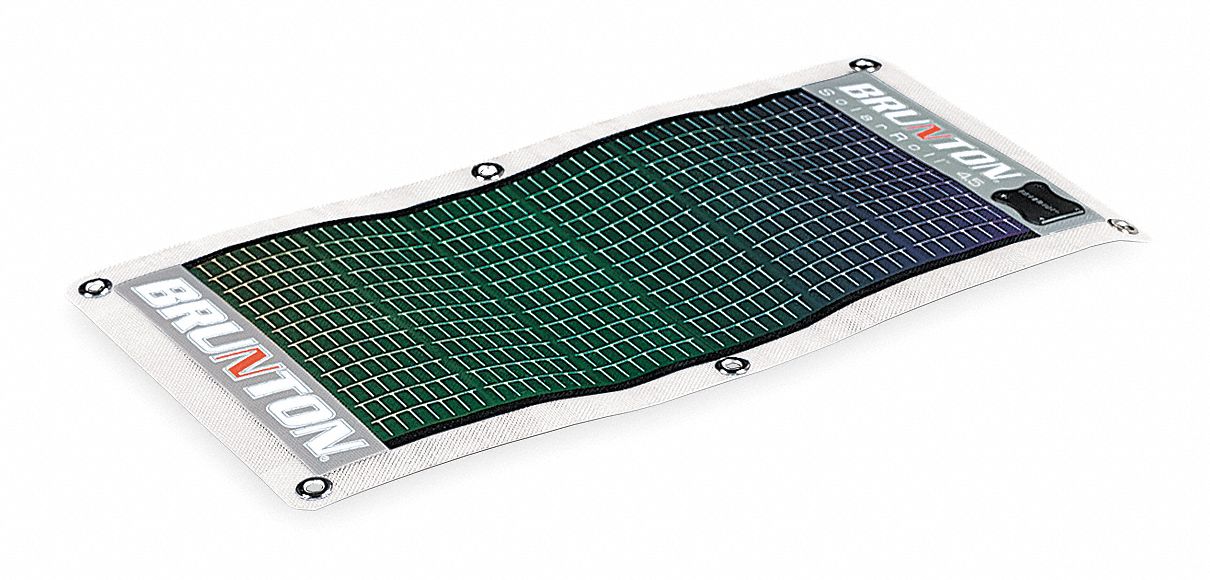 Solar Panel, Rollable, 12Lx1/16Hx22W In