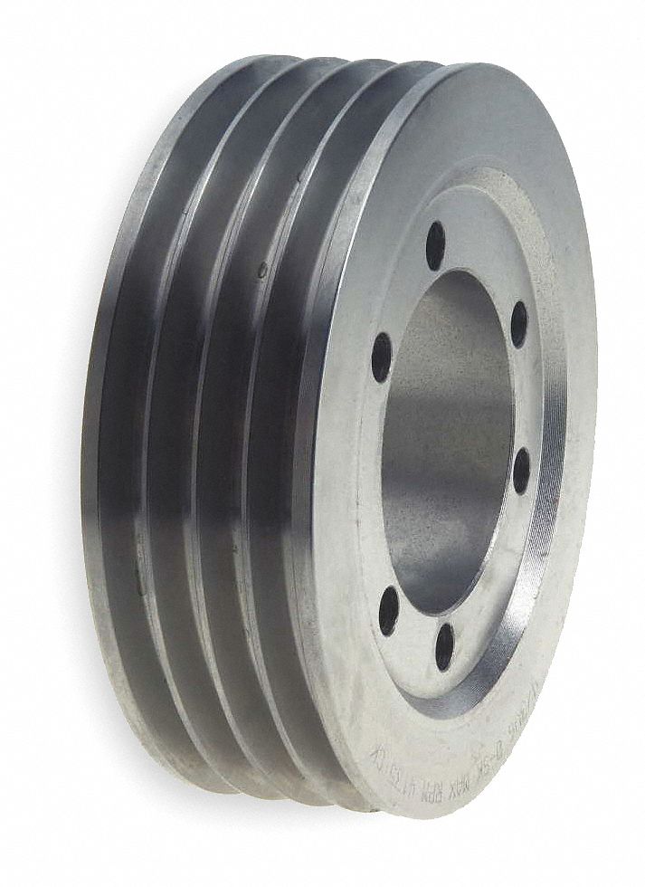 V-Belt Pulley, 25 In OD, 4GRV