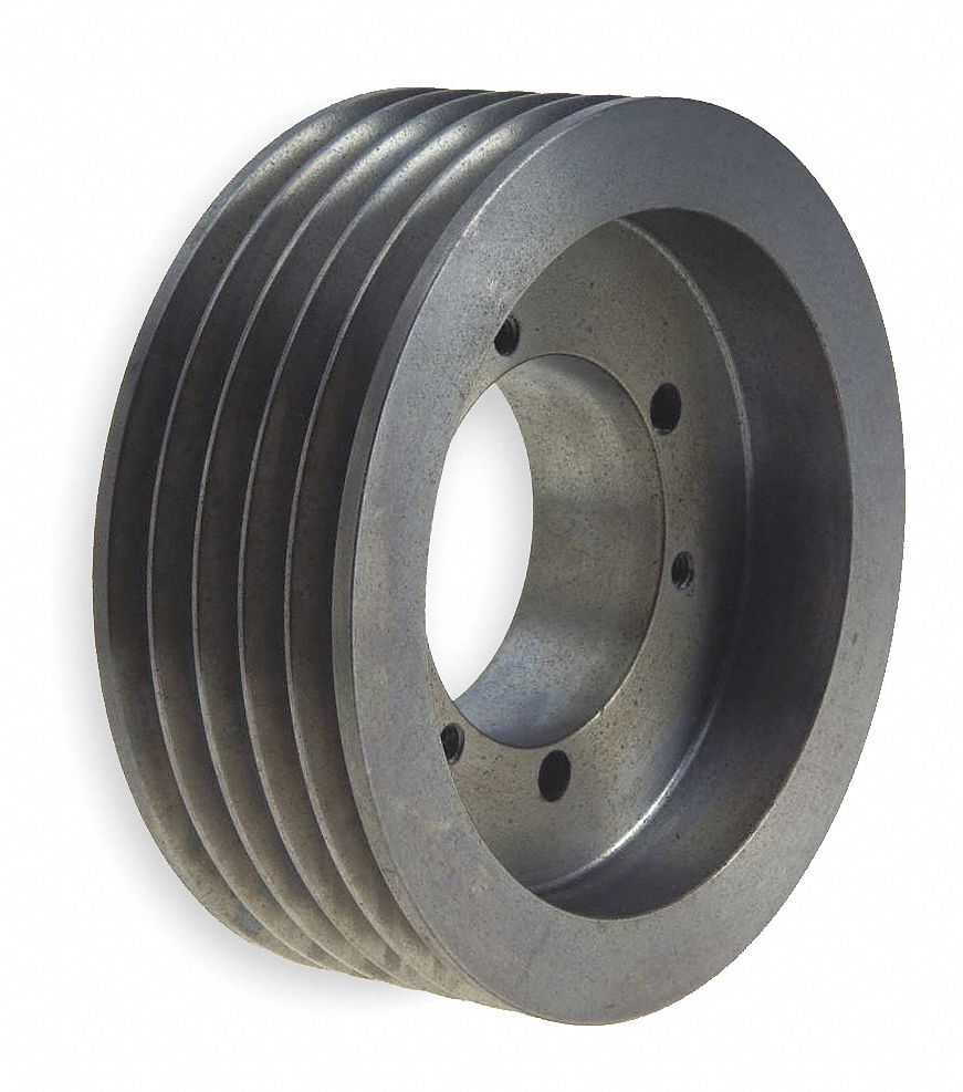 V-Belt Pulley, 15 In OD, 5GRV