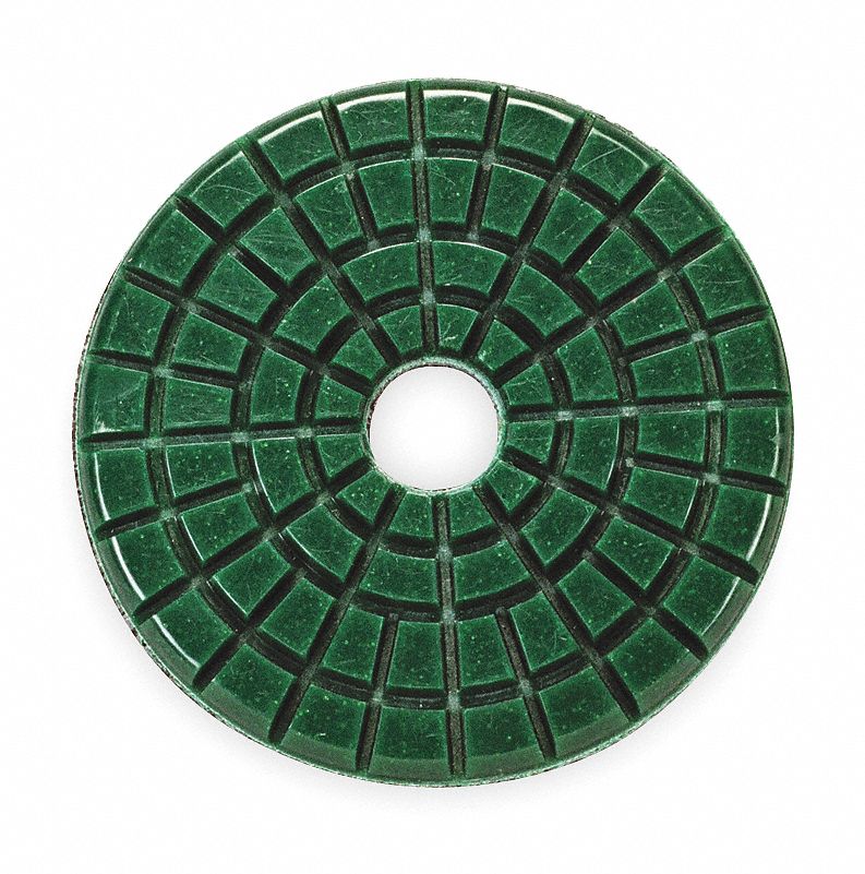 Polishing Pad, 3 In, PK 10