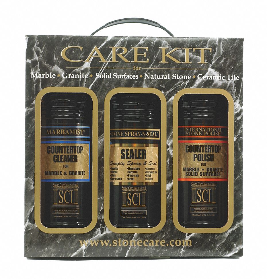 Stone Countertop Care Kit, Size 96 oz.