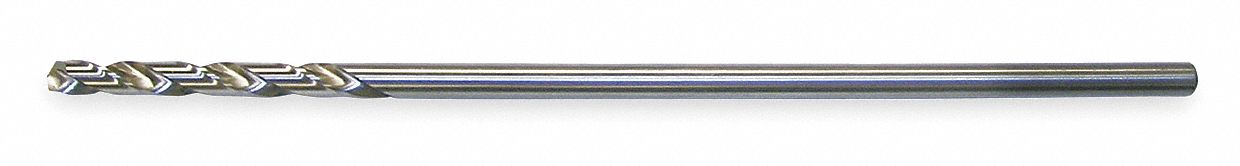 Extension Drill, Aircraft, 1/4x12 In, HSS