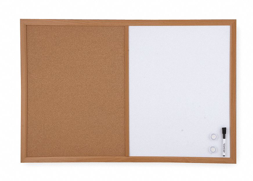 Combination Bulletin Board, 24H x 36W In
