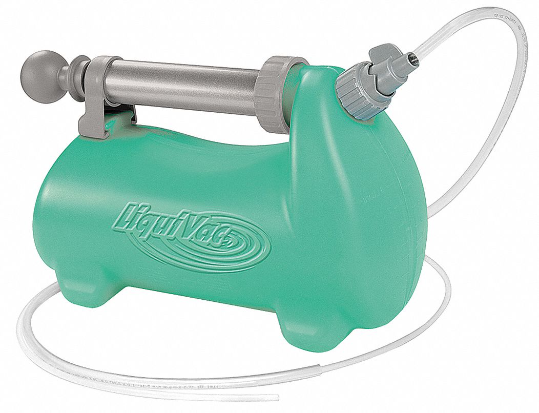 Oil Changing Unit, Portable, Teal Green