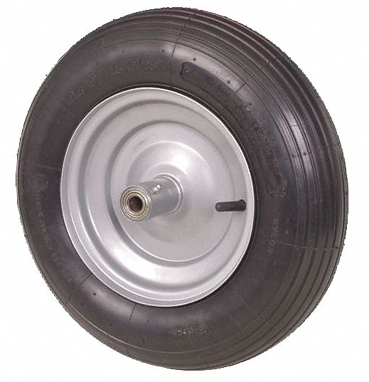 Tubeless Pneumatic Wheel, 16 In, 670 lb