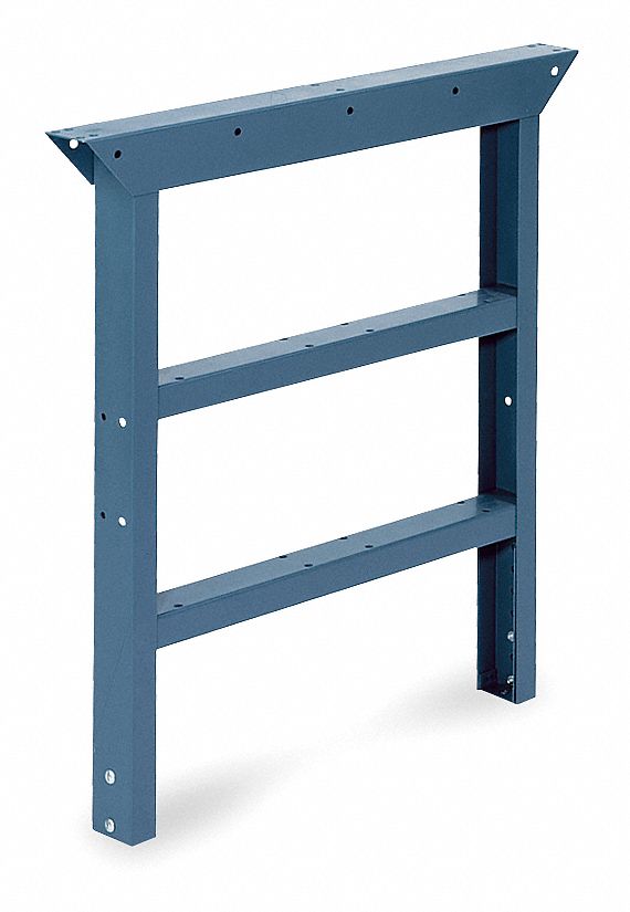Adj Leg, 2-3/4x36x30 to 34, Blue, PK2
