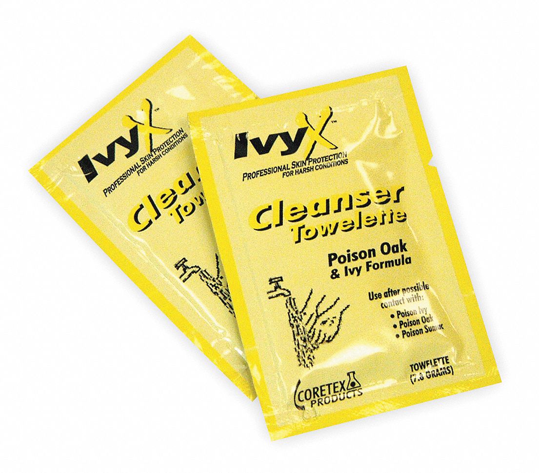 Topical Cleanser, Poison Ivy, PK 50