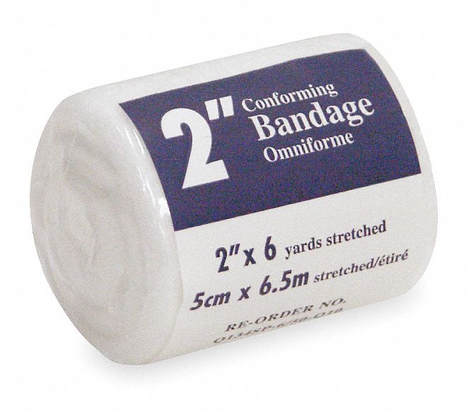 Gauze, Non Sterile, W 2 In, L 6 Yd, PK 10