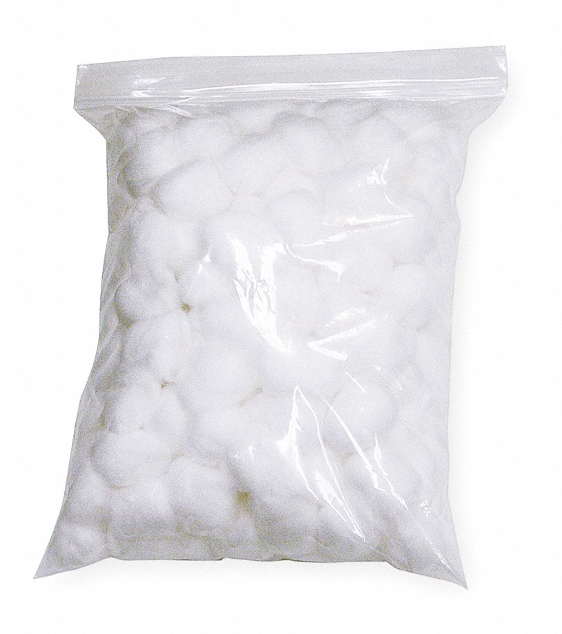 Cotton Balls, White, PK 2000