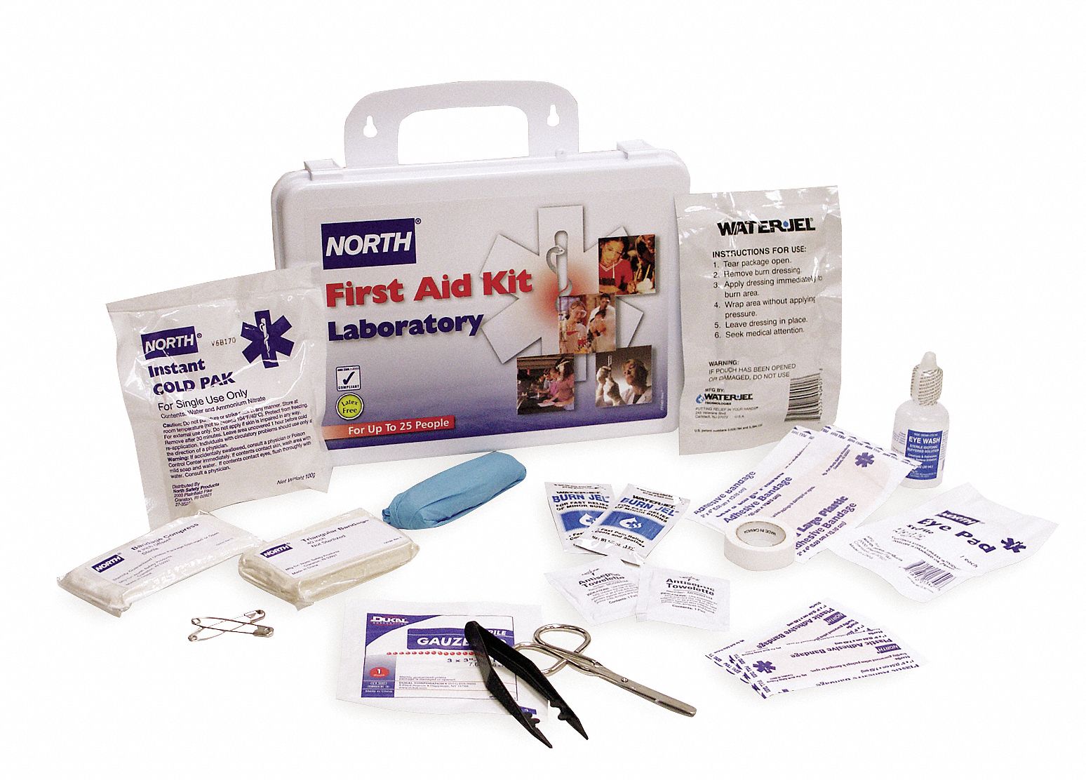 First Aid Kit, Laboratory, Serves 25