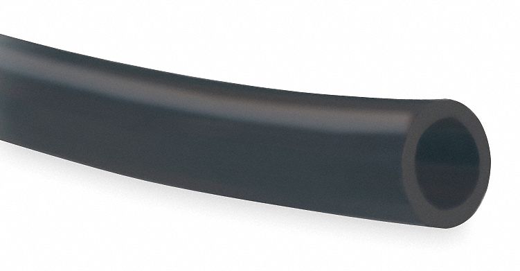 Tubing, 1/8In IDx1/4 In OD, 100 Ft, Black