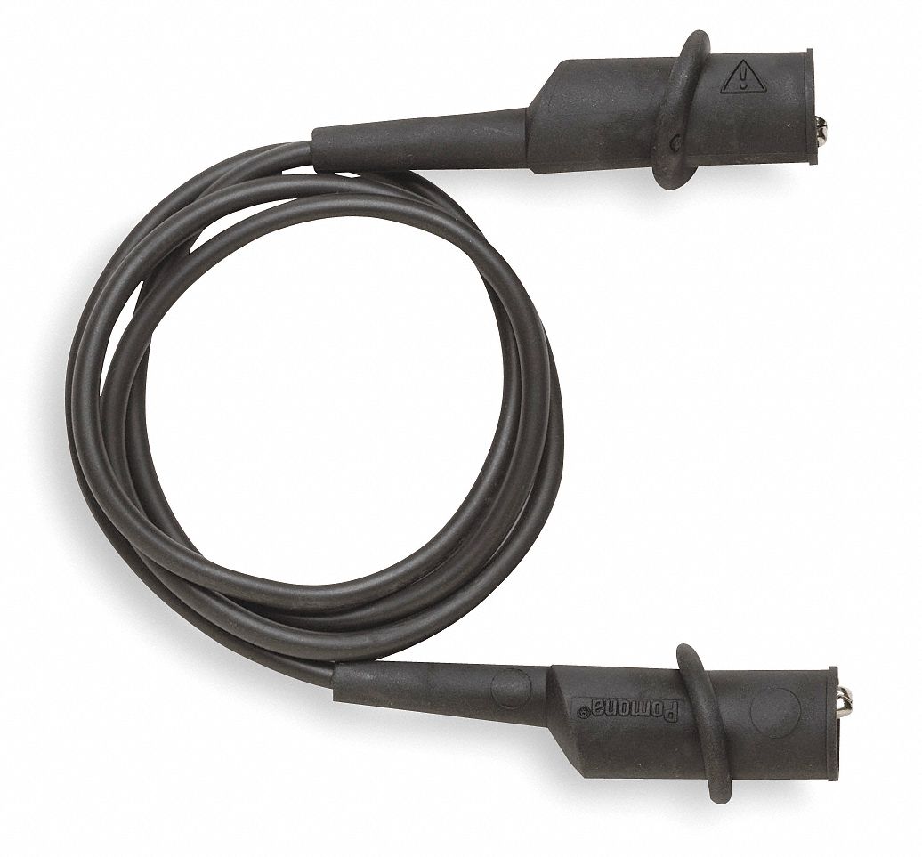 Cord, Patch, Black, 24 In