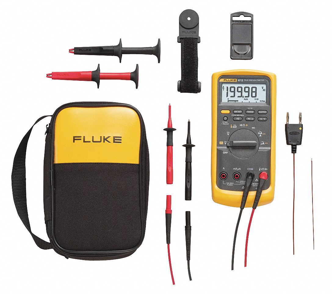 Digital Multimeter, 1000V, 50 MOhms, 10A