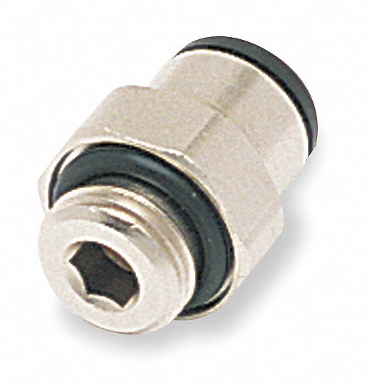 Male Connector, 4mm OD, 290 PSI, PK 10