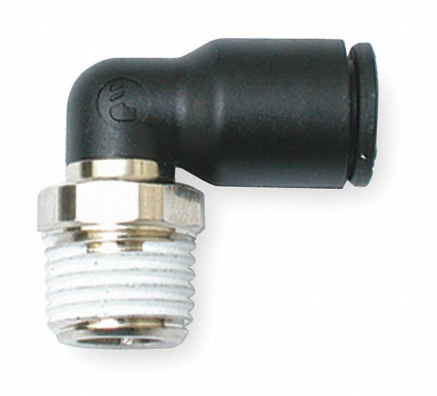 Male Elbow, 3/8 In OD, 290 PSI, PK 10