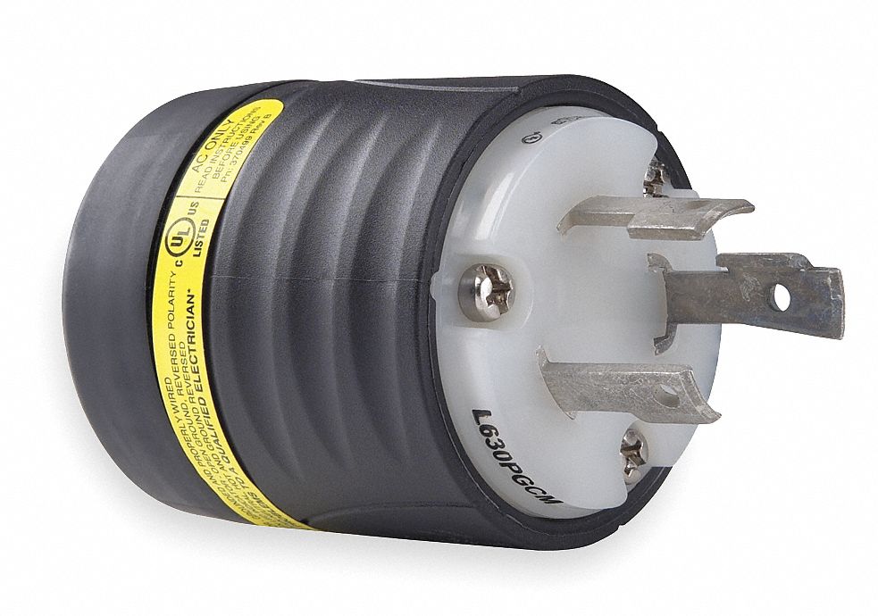 Locking Plug, 30A AC, L6-30P