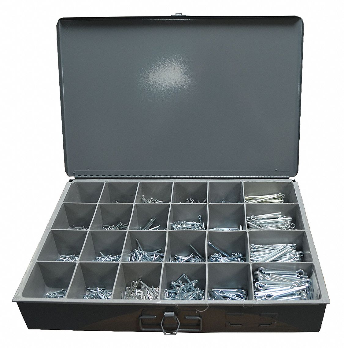 Fender Washer Assortment, Stl, Zinc, 318 Pc