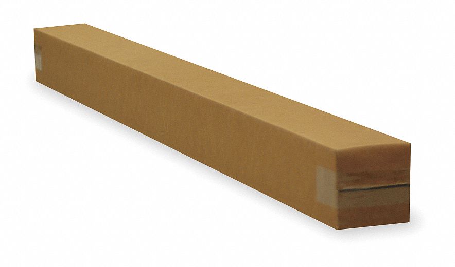 Shipping Carton, Brown, 4 In. L, 4 In. W
