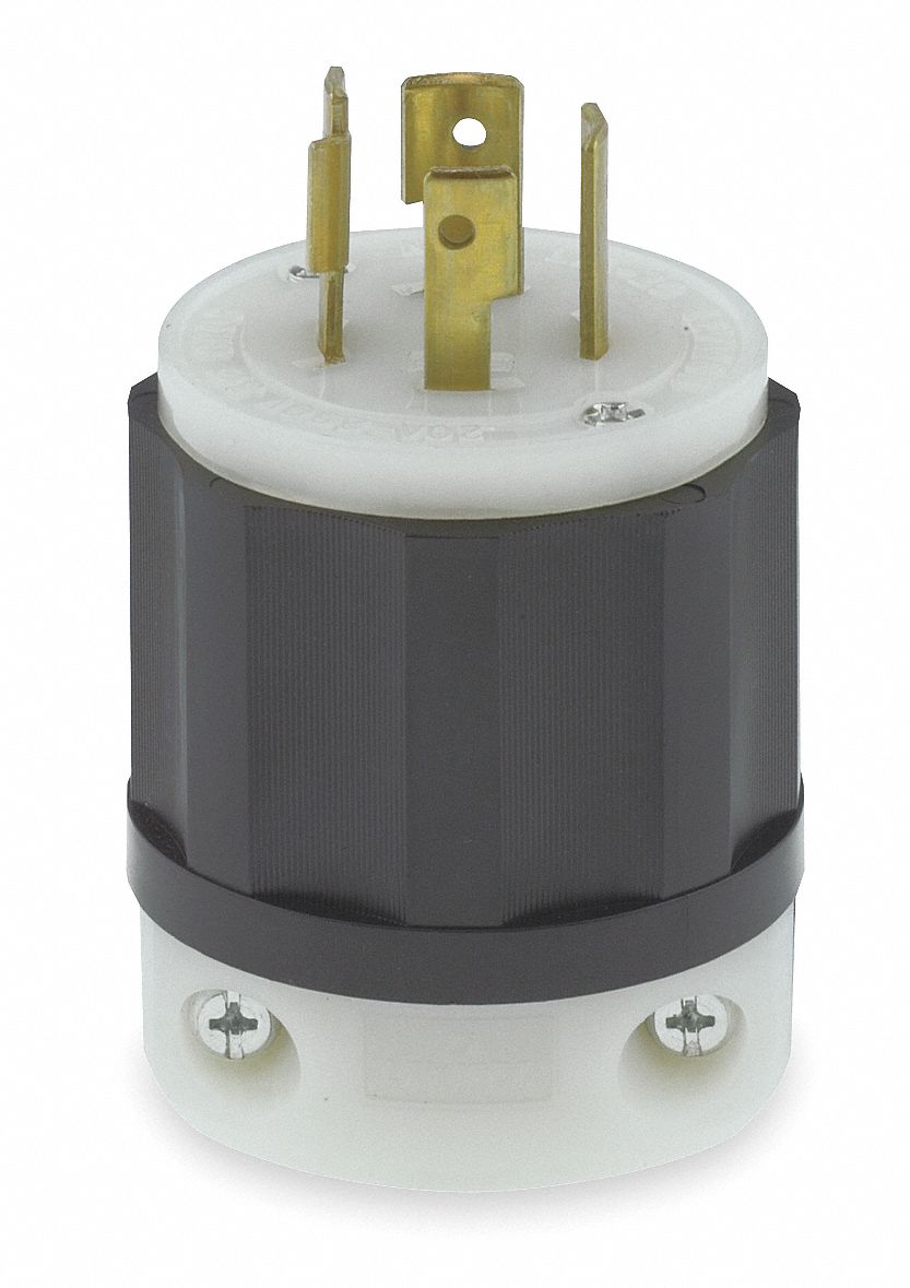 Locking Plug, Industrial, 20 A, L15-20P