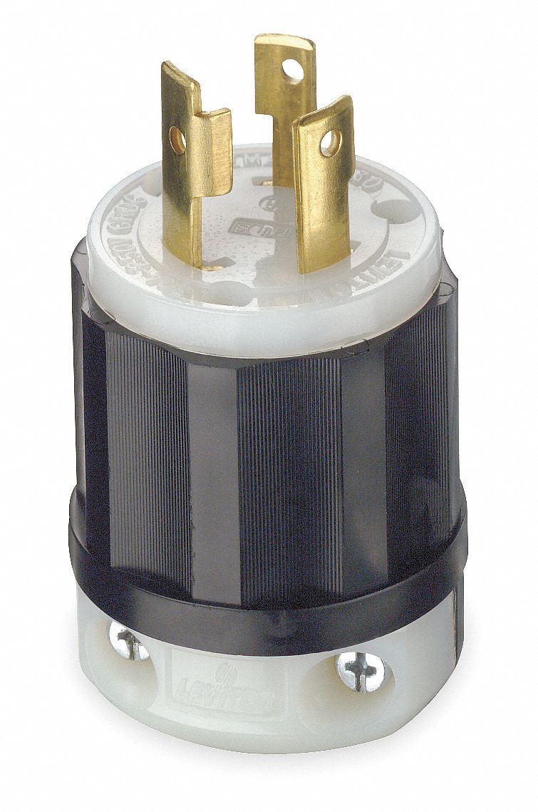 Locking Plug, Industrial, 30 A, L6-30P
