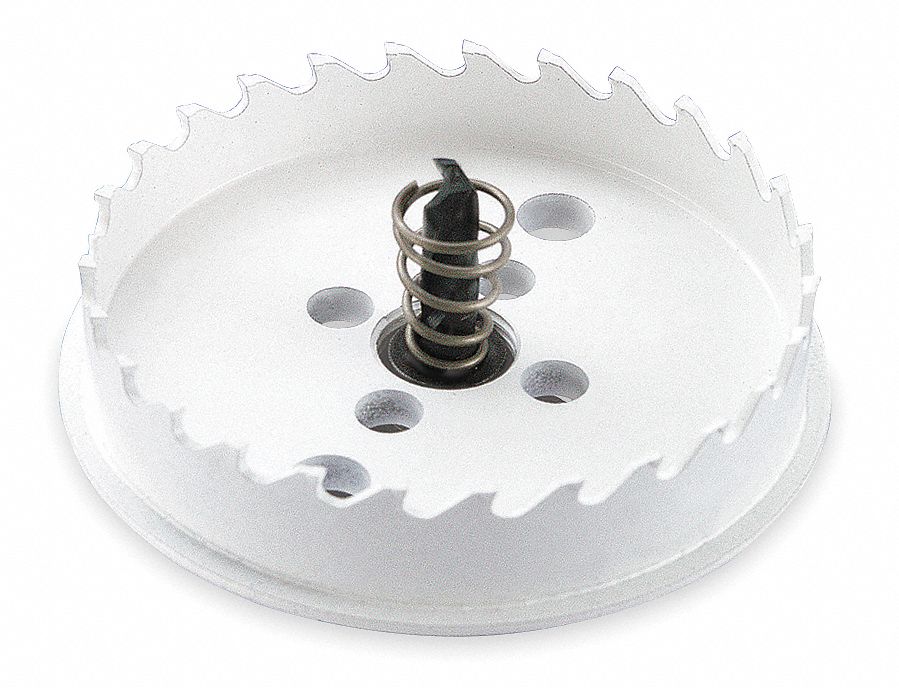 Carbide Hole Cutter, 3 In, 3/8 Cut D