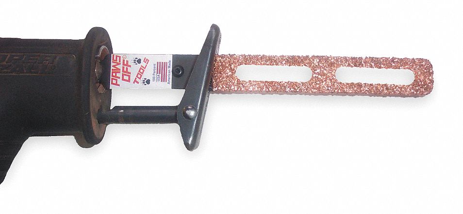 Recip Saw Blade, Tungsten, 16 Grit, 6 1/2 L