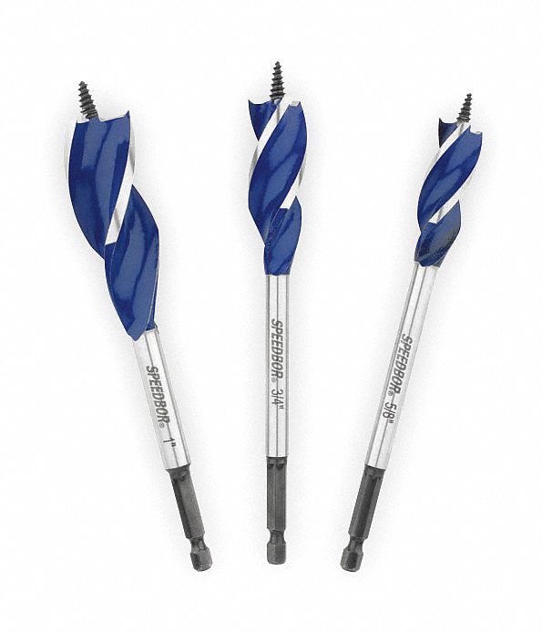 Woodboring 3pc Bit Set