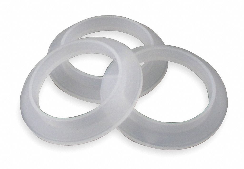 Washer, Polyethylene, Pipe 1 1/2 In, PK 10