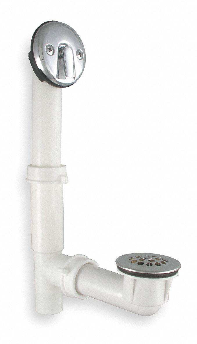 Drain Assembly, PVC, Pipe Dia 1 1/2 In