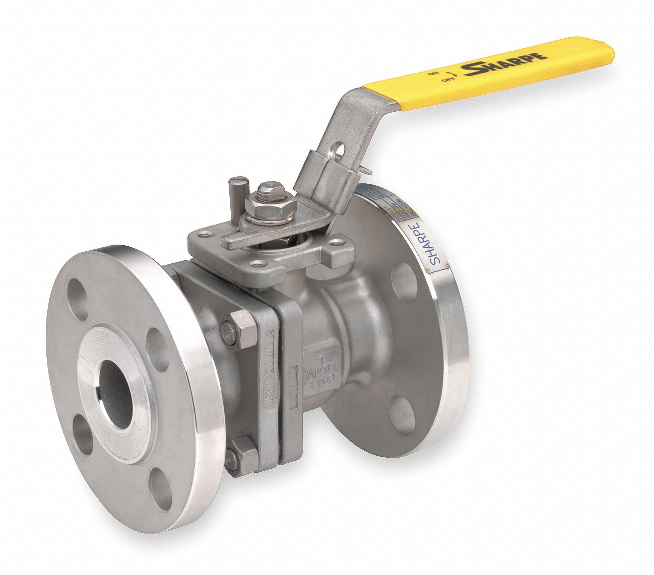 Ball Valve, 2 PC, Stainless Steel, 2 In