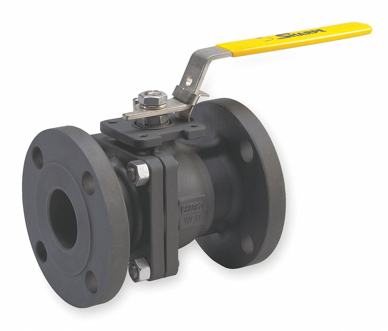 Ball Valve, 2 PC, Carbon Steel, 1 In