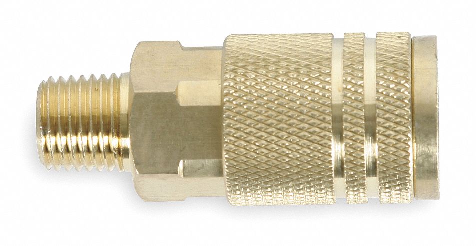 Quick Coupler, 1/4 MNPT, 1/4 Body, 300 PSI
