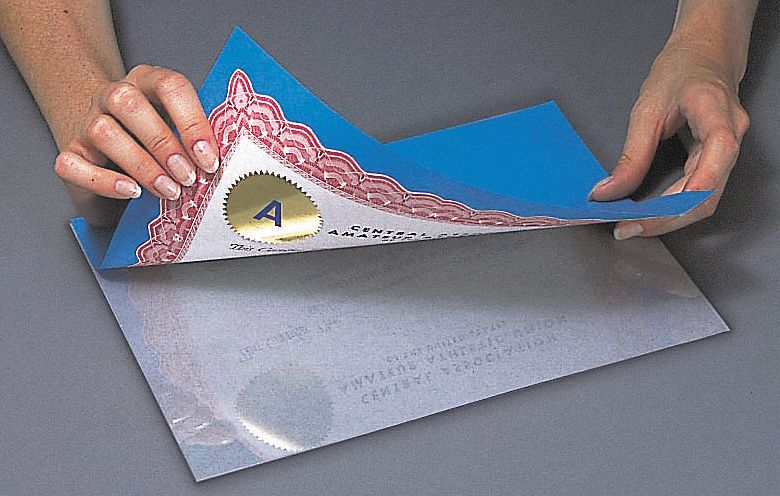 Self Laminating Sheets, 12x9in, PK15